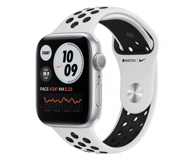 Apple Watch Nike SE GPS 40mm Silver Aluminum Case w. Pure Platinum/Black Nike Sport B. (MYYD2) б/у